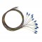 Masterlan Fiber Optic Pigtail, Lcupc, Singlemode 9/125, 1.5m, 12pcs